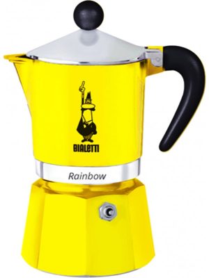 Cafetera Bialetti Rainbow Amarilla Eurocanarias Acadesa La Laguna BIA0004982