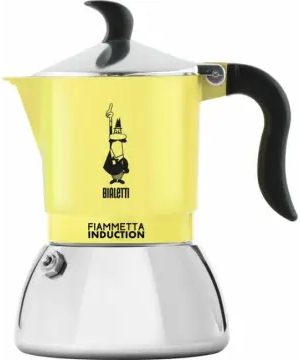 Cafetera Bialetti Fiameta Eurocanarias Acadesa La Laguna BIA0006578 Amarillo