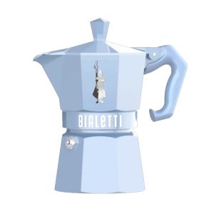 Cafetera Bialetti Moka Exclusive Azul Light Eurocanarias Acadesa La Laguna